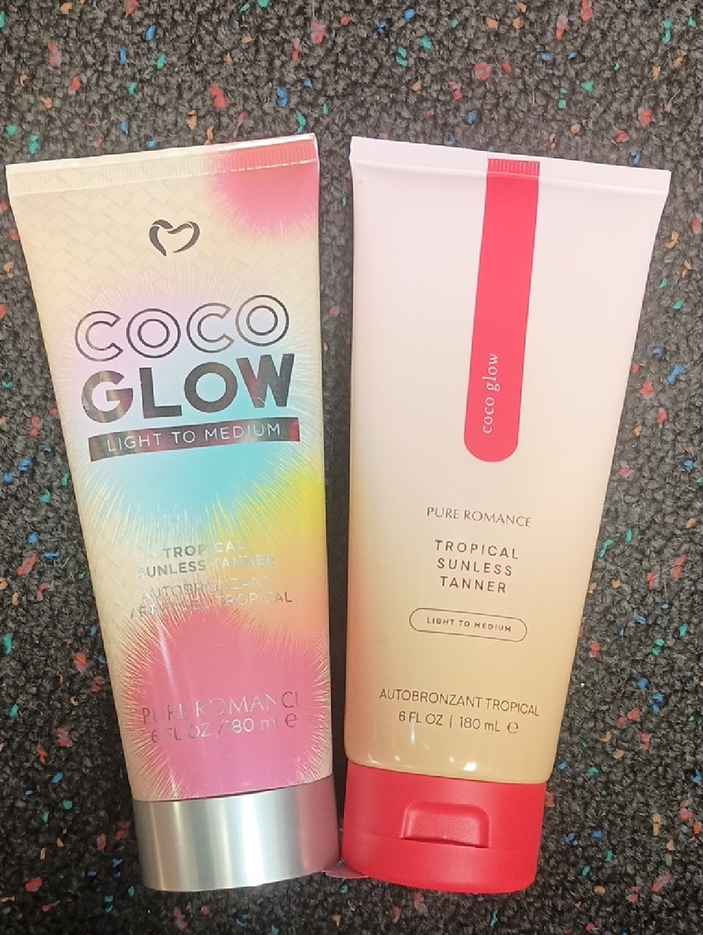 Pure Romance Coco Glow Sunless Tanner - Light To Medium